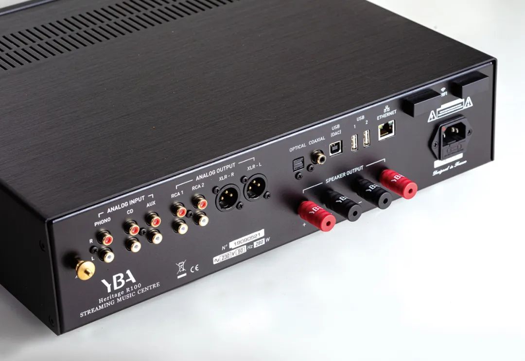 数播也有浓浓音乐味——法国YBAHeritageR-100数播合并功放