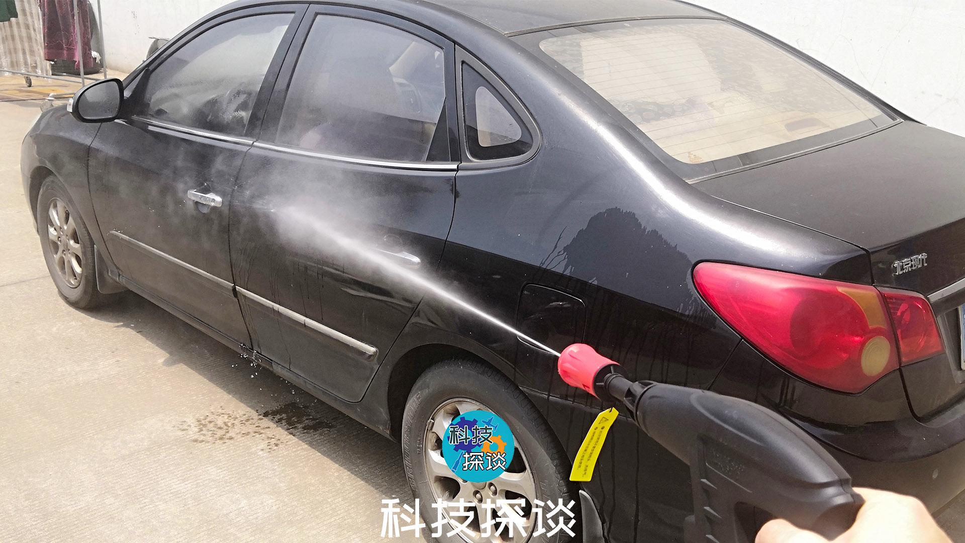 智能自助洗车机真的能洗干净吗,绿霸洗车机个人实测