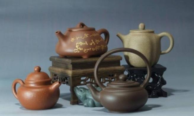 木瓜紫砂壶的魅力,男人拥有四把紫砂壶