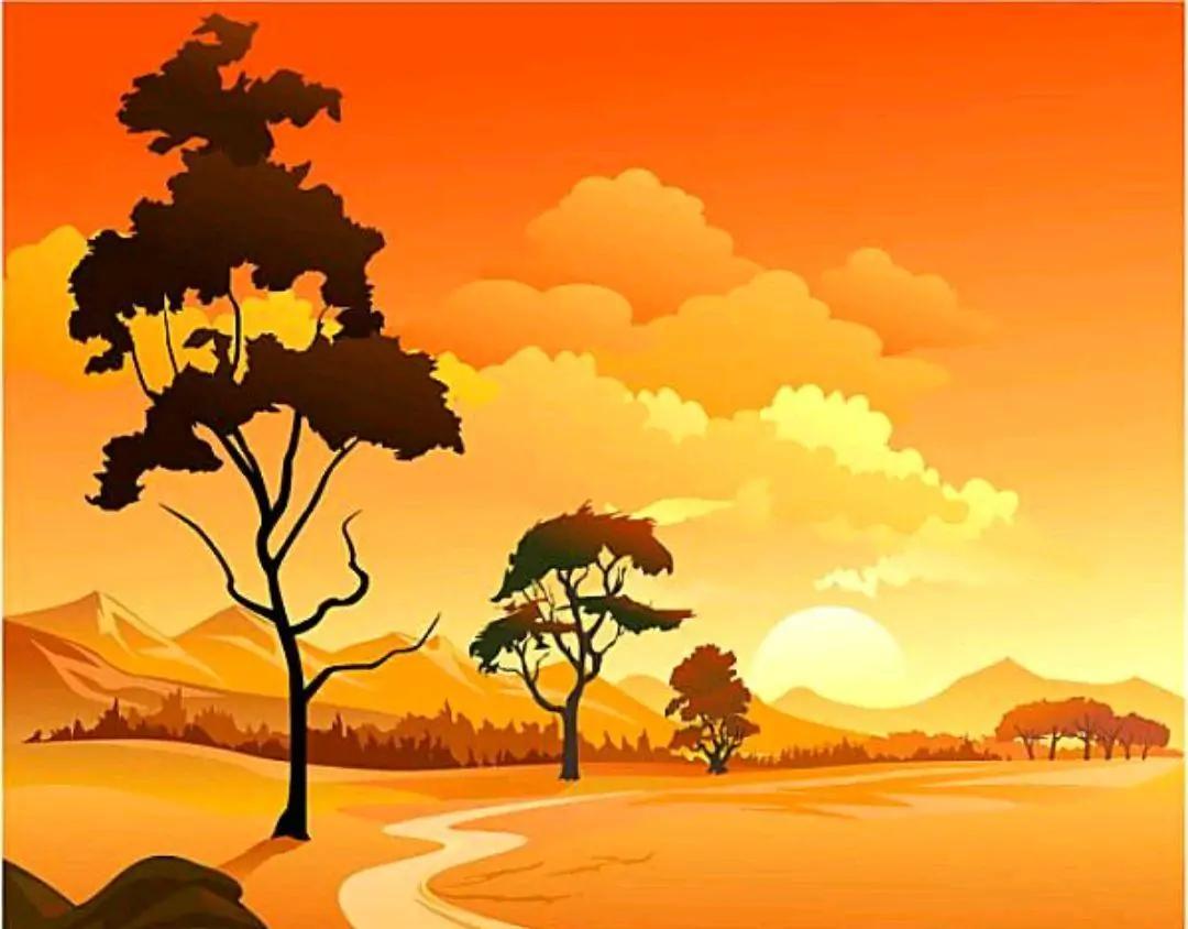 秋风阵阵落叶纷纷岁月如梭,落叶知秋风渐凉岁月忽已远