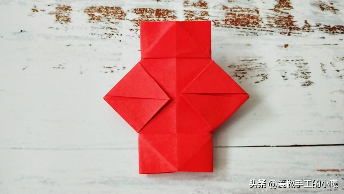 幼儿园灯笼制作手工折纸diy,里面可以放蜡烛的灯笼折纸教程