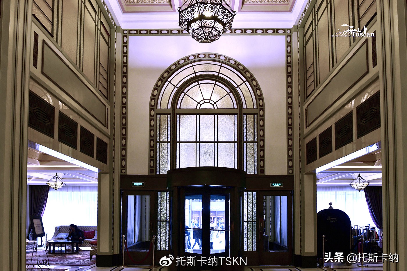 上海和平饭店的日本套房,意大利套房和平饭店