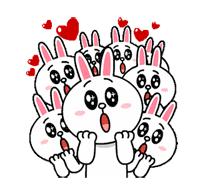 linefriends布朗熊可妮兔公仔,布朗熊linefriends