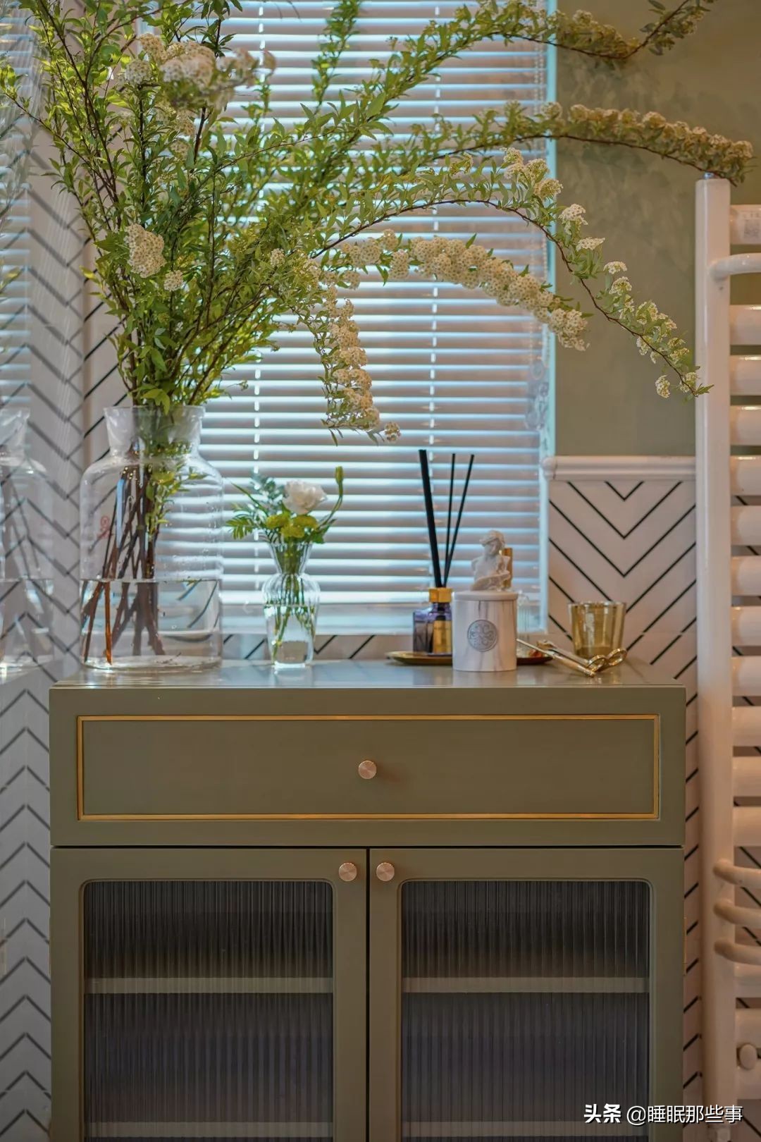 看了一眼她家的绿墙,我觉得我家还可以再抢救一下