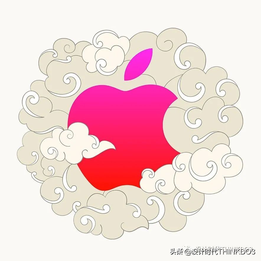 鑻规灉鍝佺墝logo璁捐杩囩▼,applestore鏍囧織璁捐
