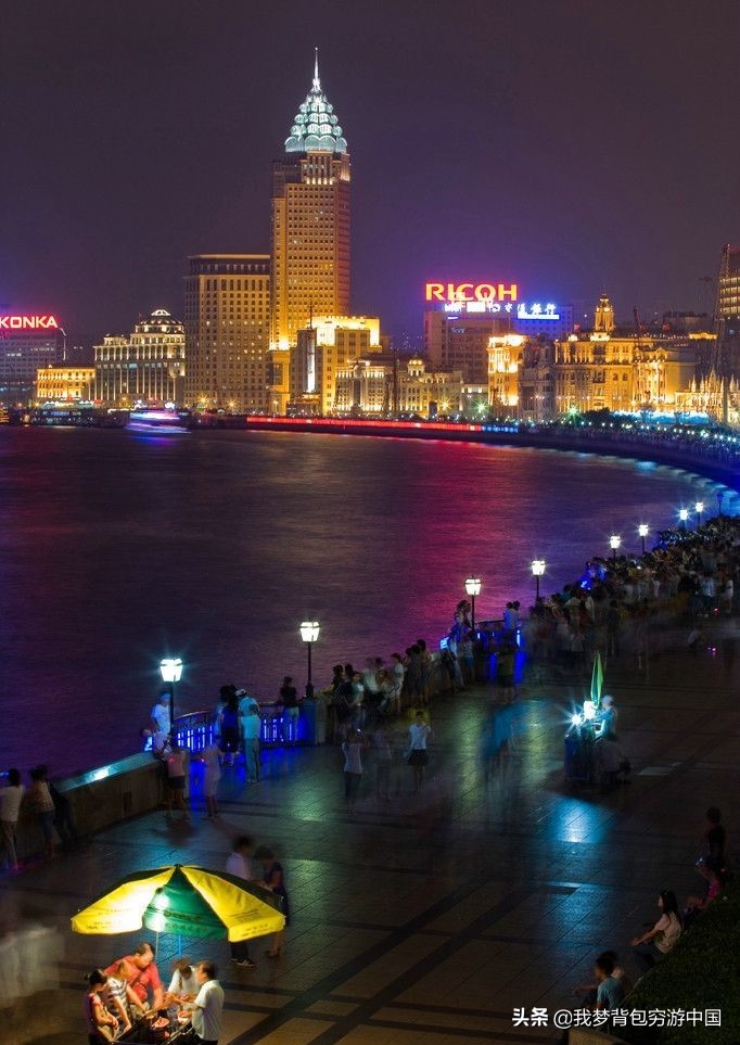 上海外滩夜景东方明珠路线,上海外滩东方明珠塔必玩