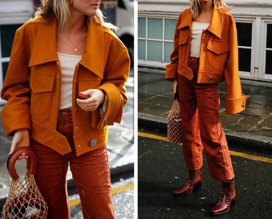 爱马仕什么颜色好搭配,高级配色爱马仕橙色配白色