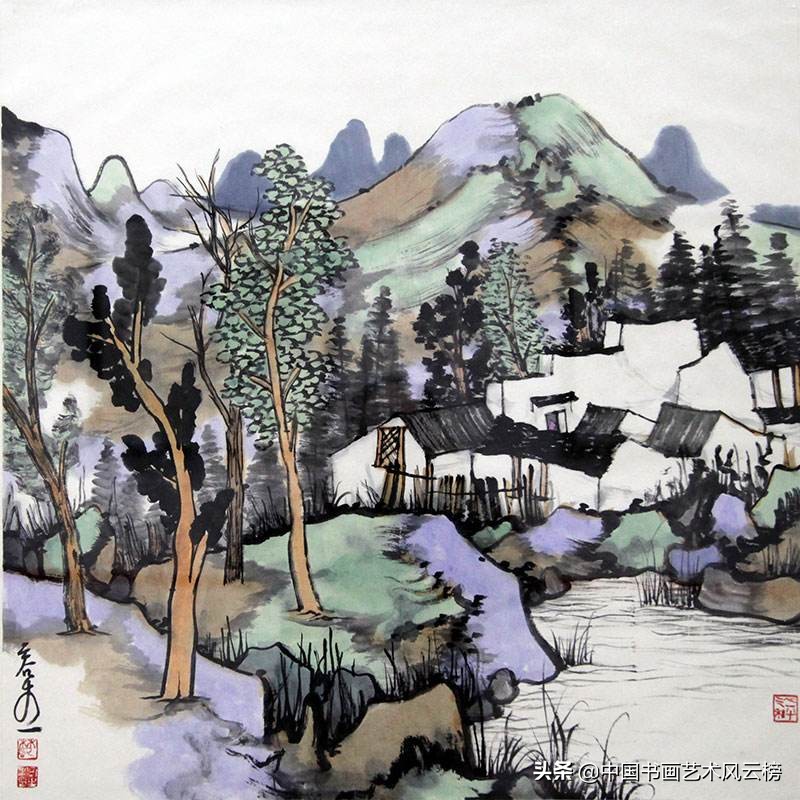 山水画中的意境产生的来源,山水画的意境表达了什么