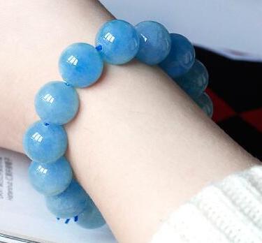 怎么鉴别注胶海蓝宝,海蓝宝怎么鉴别染色