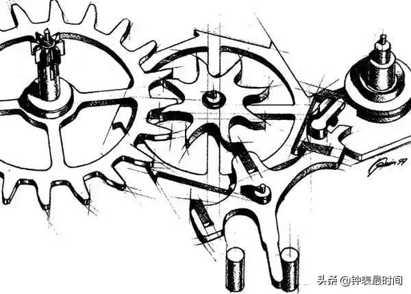 现代钟表中的擒纵机构大全,钟表擒纵装置的作用有哪些