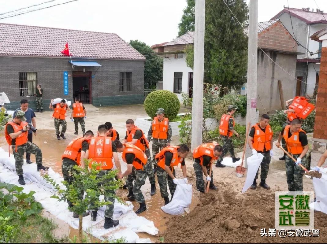 辛苦了！安徽总队一线官兵仍在艰苦作战、连续奋战