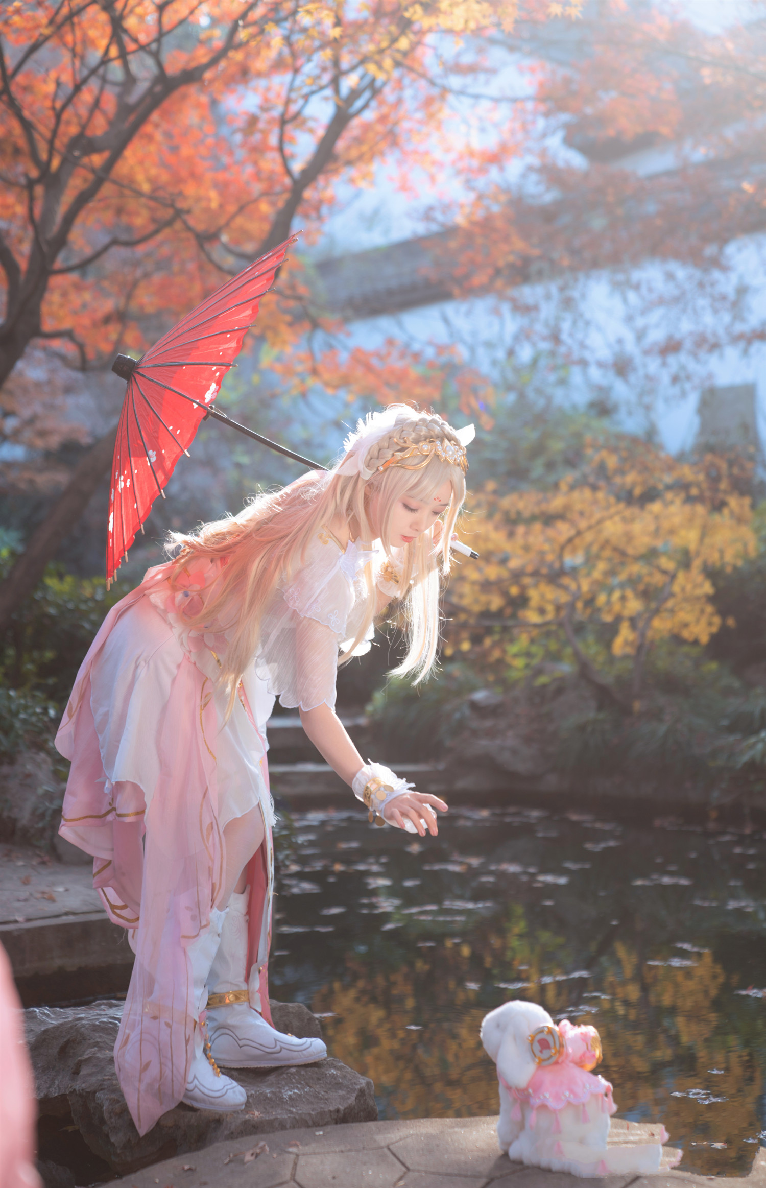 剑网3cosplay明教异域风,剑网3红衣教探雪cosplay