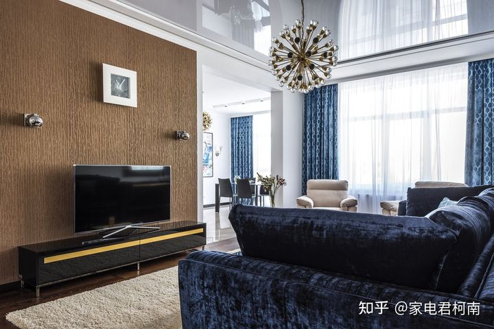 客厅尺寸和电视大小的比例是多少,3.35米客厅买多大尺寸电视