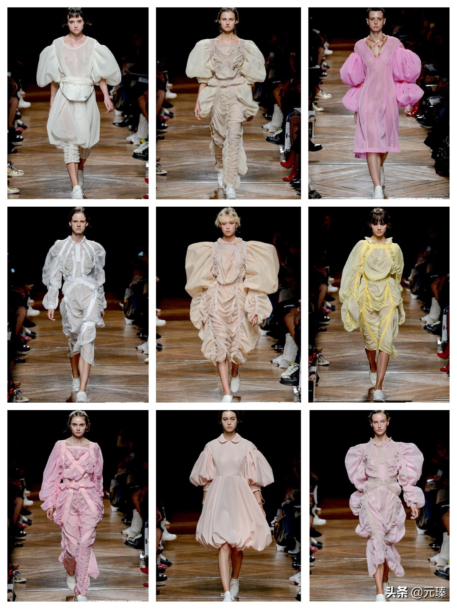 川久保玲时装秀经典款,川久保玲2017时装周