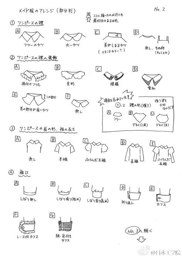 不可错过的超全女仆装分解!