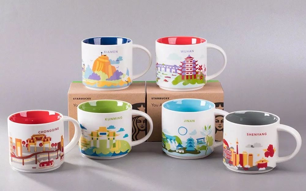 星巴克城市限定杯子,星巴克哪款杯子最流行