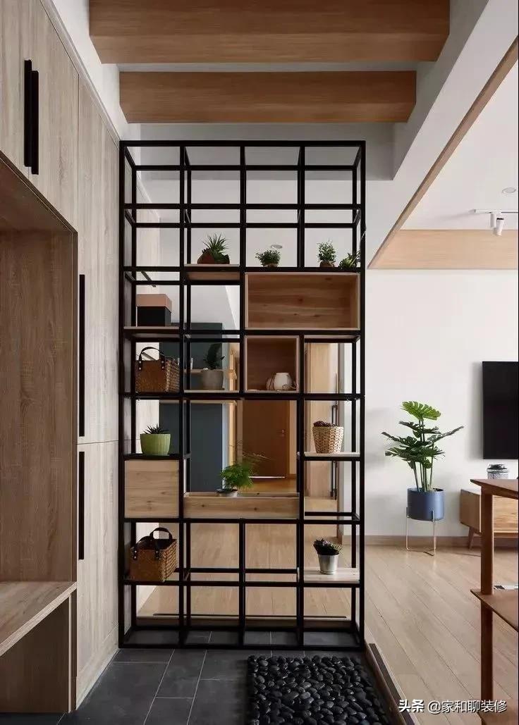 入户开门见厅设计,开门见灶如何设计隔断