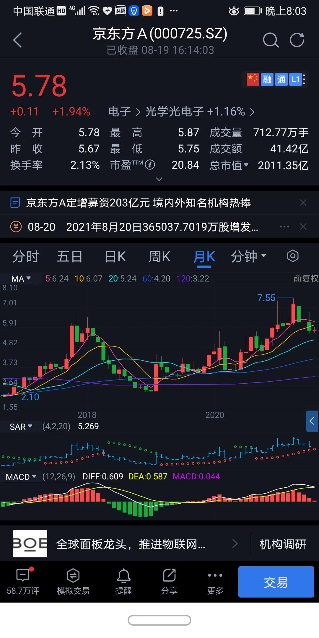 中来股份估值高吗,中来股份大涨原因