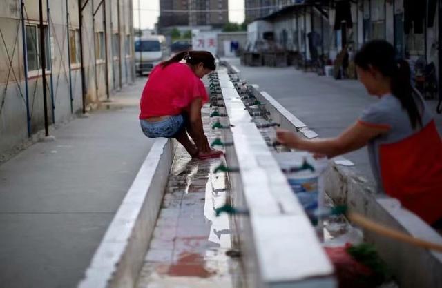 工地女人如何生活,大悟县妇女