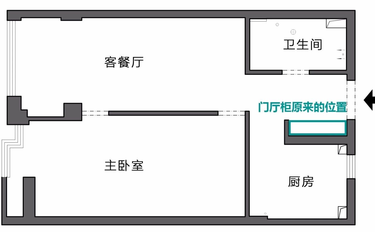 北京筒子楼改造效果图,北京30平筒子楼改造