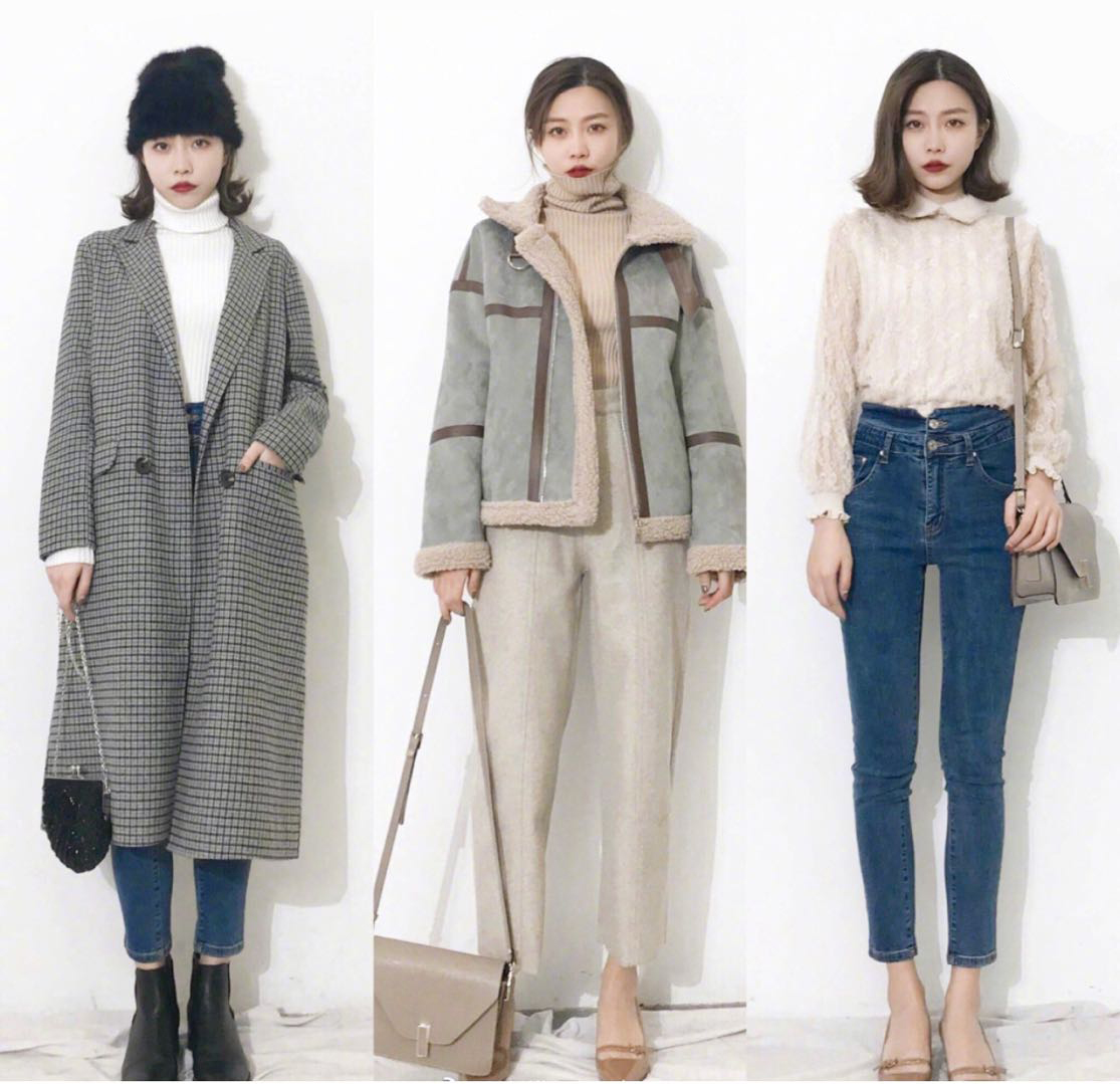 54套高颜值穿搭,54套时尚穿搭示范