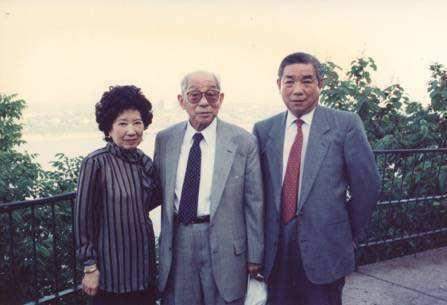 蒋士云与贝聿铭的女儿,贝聿铭与蒋士云照片