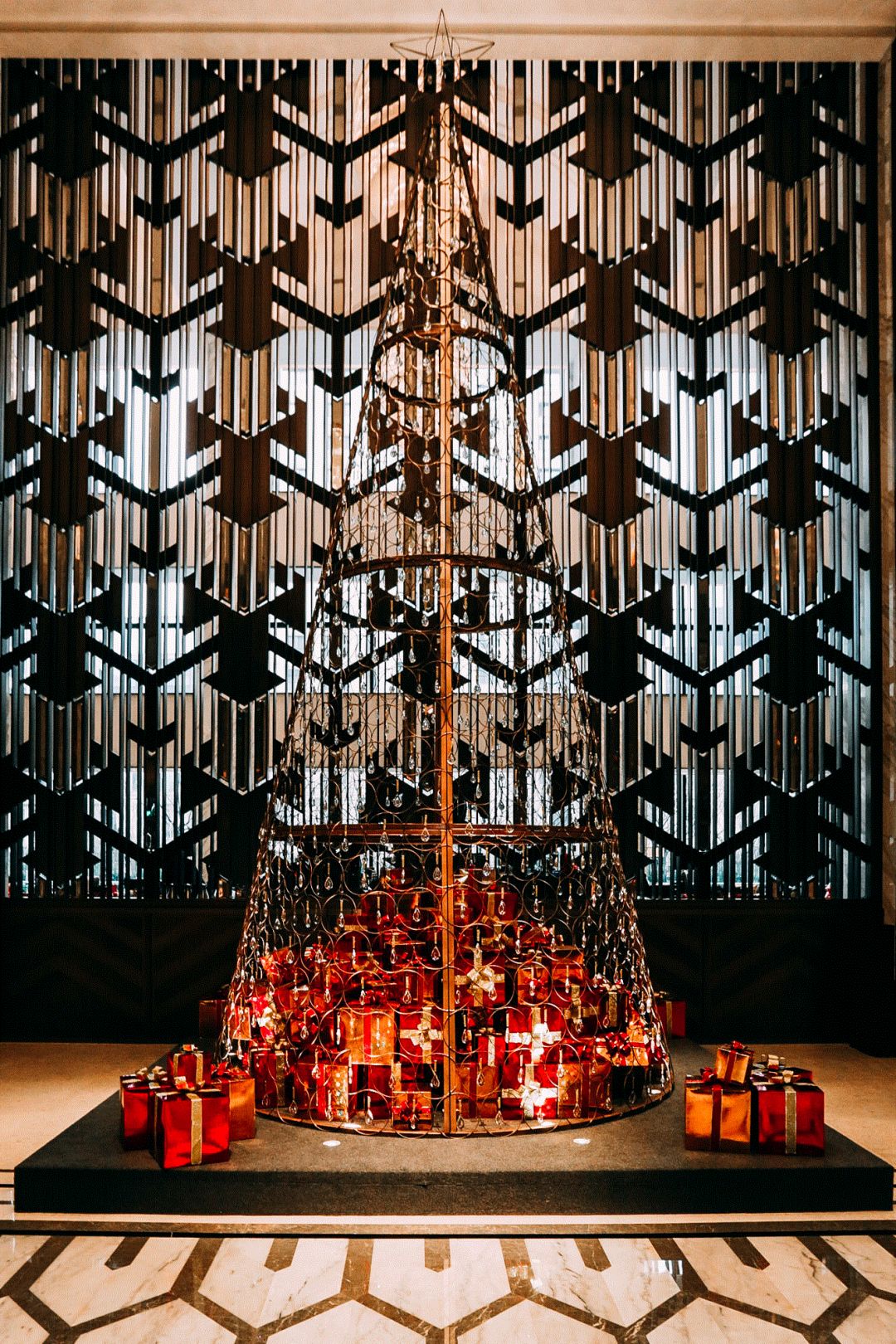 康莱德酒店圣诞季下午茶,康莱德酒店行政酒廊下午茶