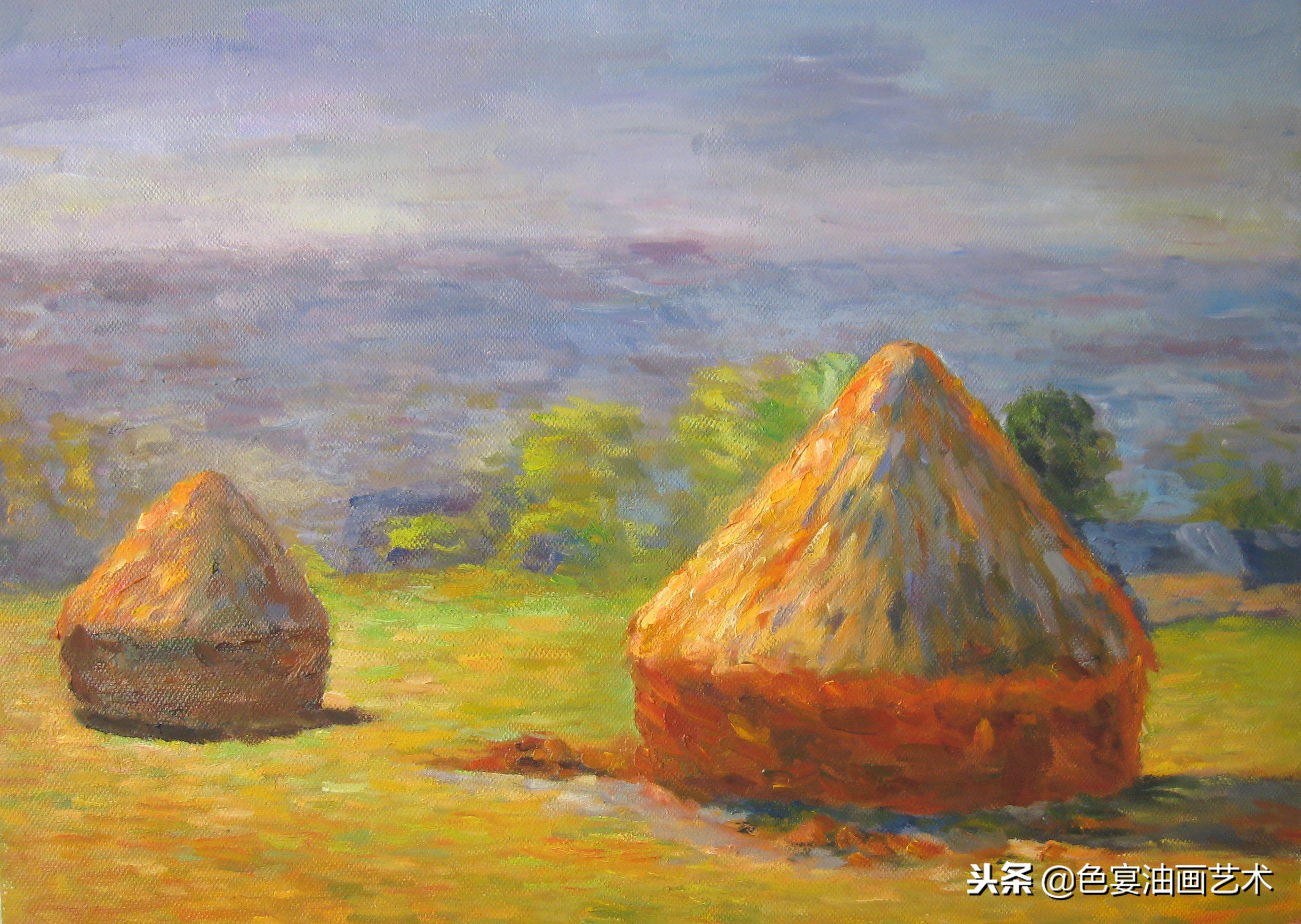 俄罗斯油画大师风景油画教程视频,油画大师油画风景创作教学视频