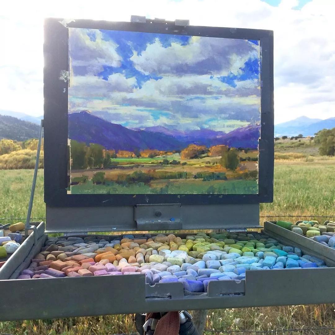 简单又好画的风景写生,最真实的写生画