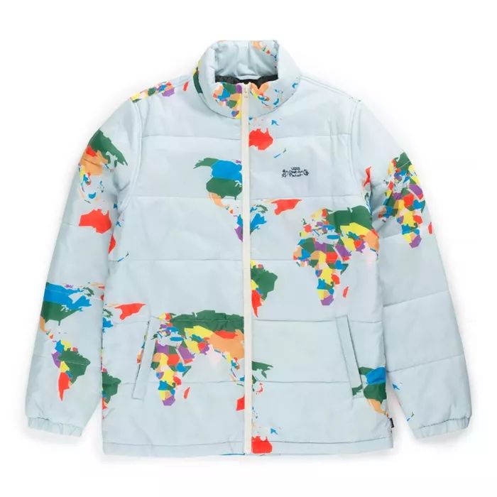 Vans环保联名每款都想要!印满地图