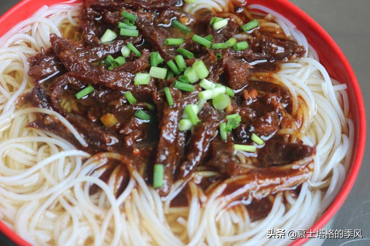 中国最好吃米粉在哪里,各地特色美食米粉