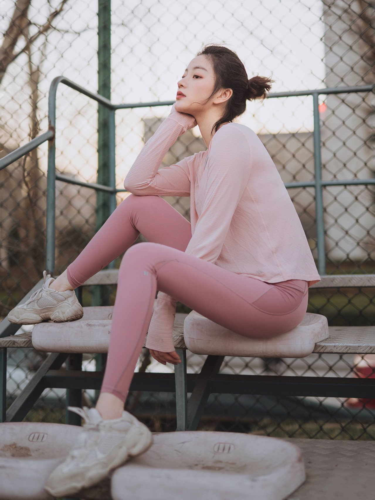 今年最火的形体裤,形体裤高腰提臀