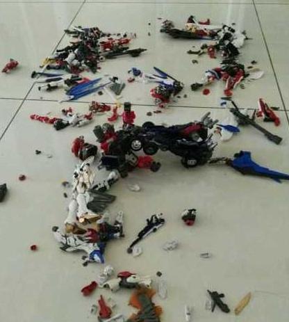 价值千万的手办被熊孩子弄坏后续,自家珍藏的手办被熊孩子毁了一地