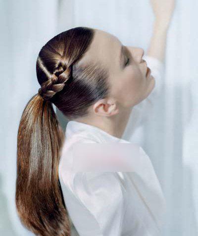 创意马尾扎法,高马尾扎发简单又好看发量多