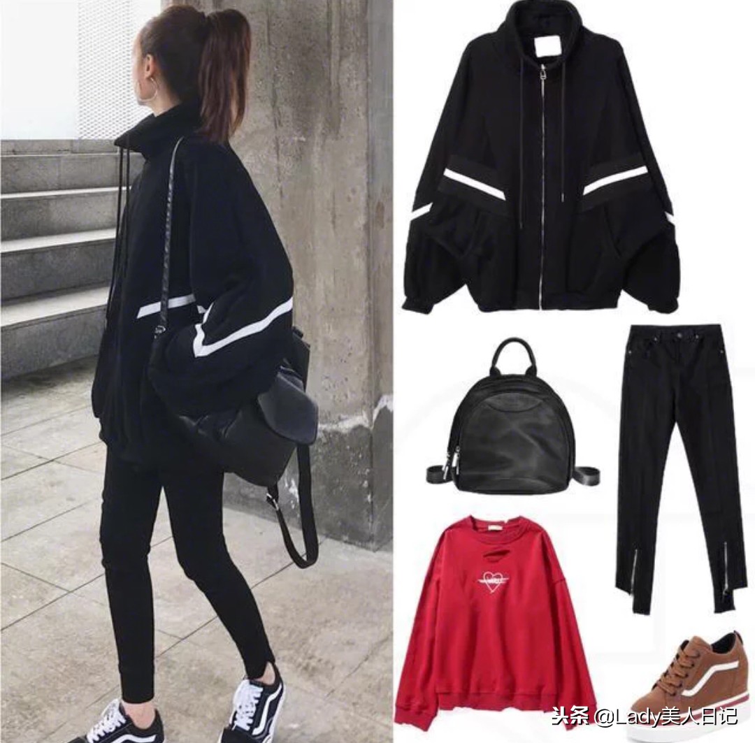 谁说假小子女孩不讨喜？这9套衣服穿起来，女孩子都被撩倒