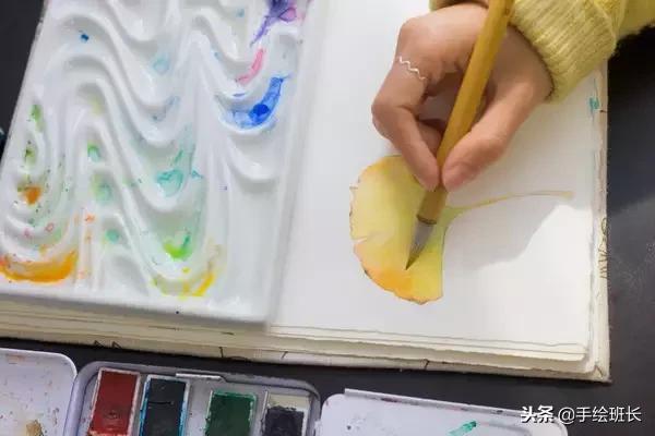 固体水彩颜料新手入门教程,水彩插画新手入门教程