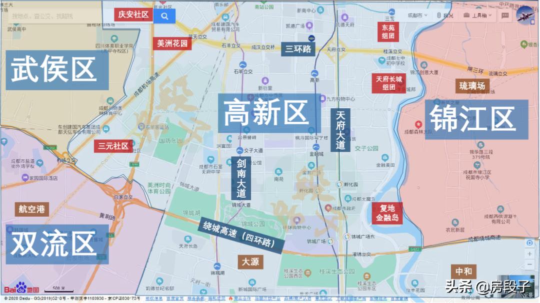 成都南门指的哪些区域,成都地图东西南北门划分区域