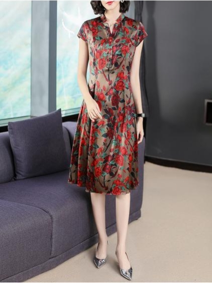 如何选择真丝裙子,最简单真丝连衣裙做法