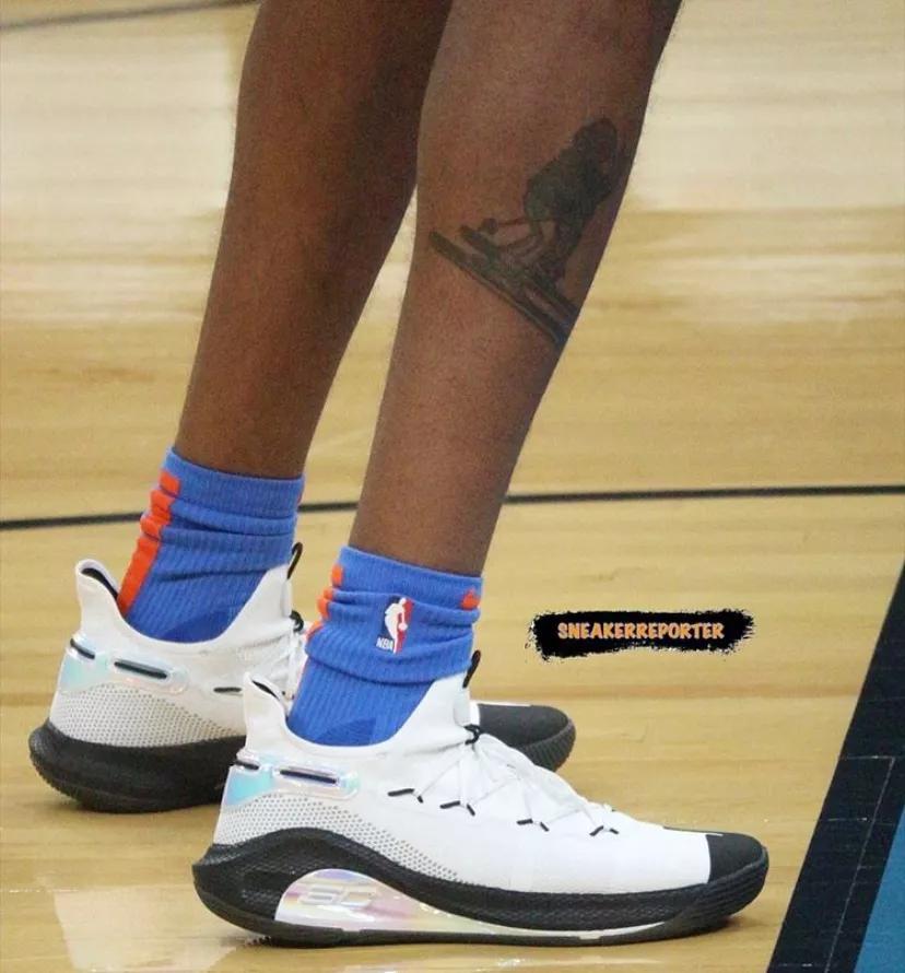 NBA球员上脚：雷霆球员的球鞋，施罗德和纳迪尔很帅气
