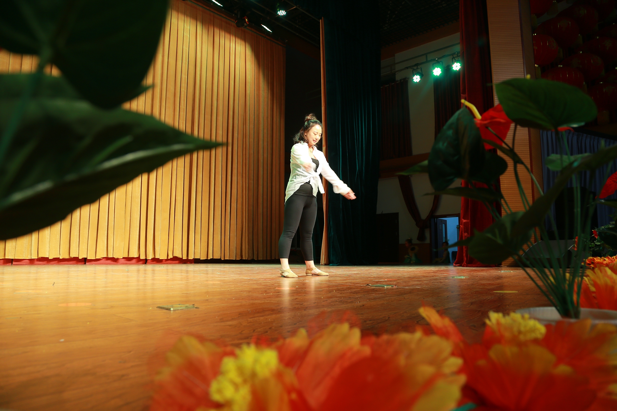 金鸡艺术《舞动人生梦想起航》专场晚会在青少年活动中心演出