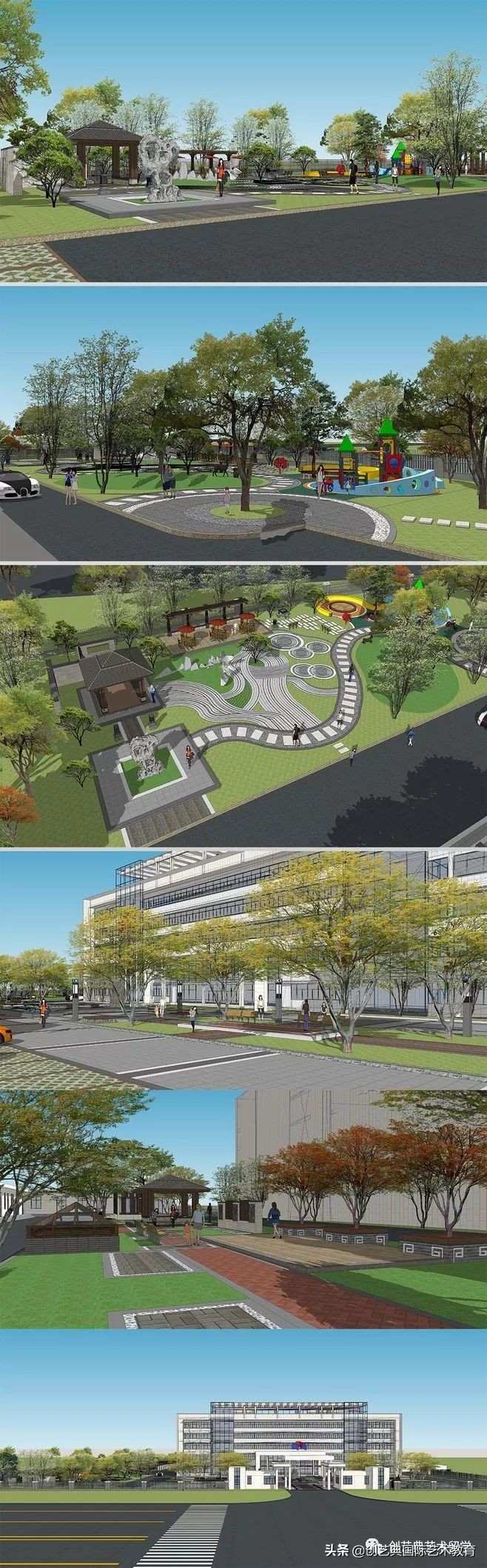 su栅栏模型库免费素材,su景观模型库免费素材