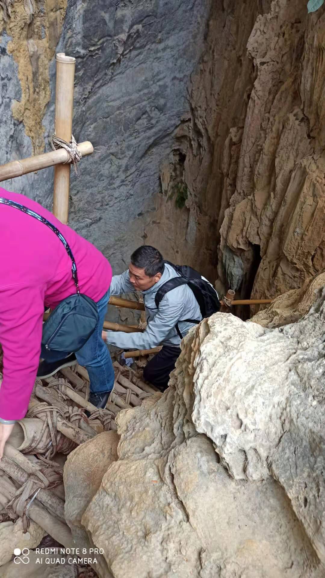 百色浩坤村猪笼洞真实视频,安心游广西