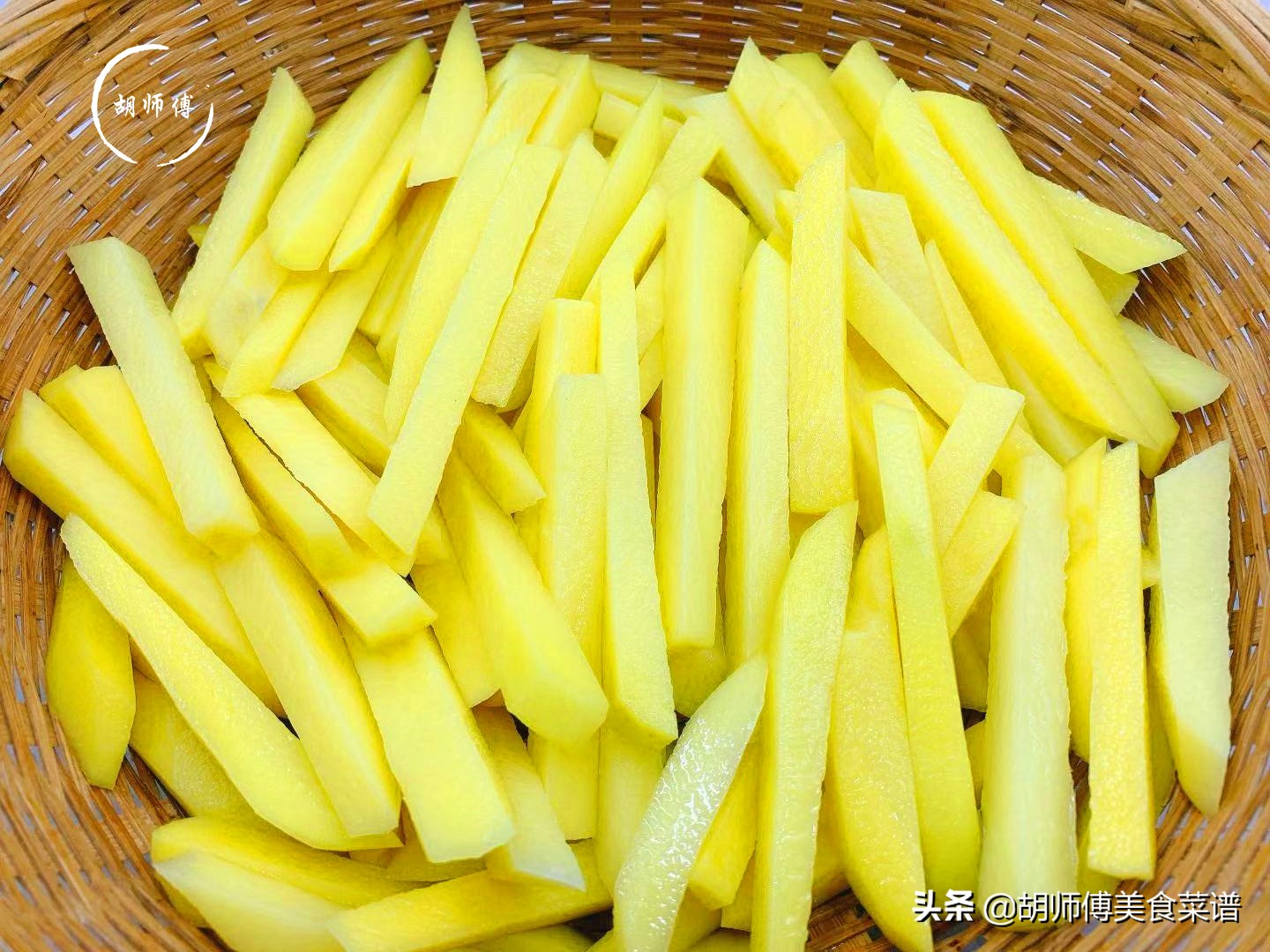 炸薯条最忌讳焯水,薯条过夜变软怎么炸得又酥脆