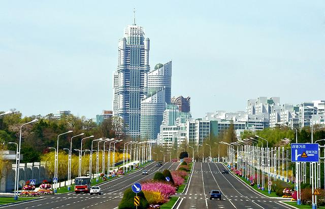 朝鲜摩天大楼,朝鲜高楼的视频