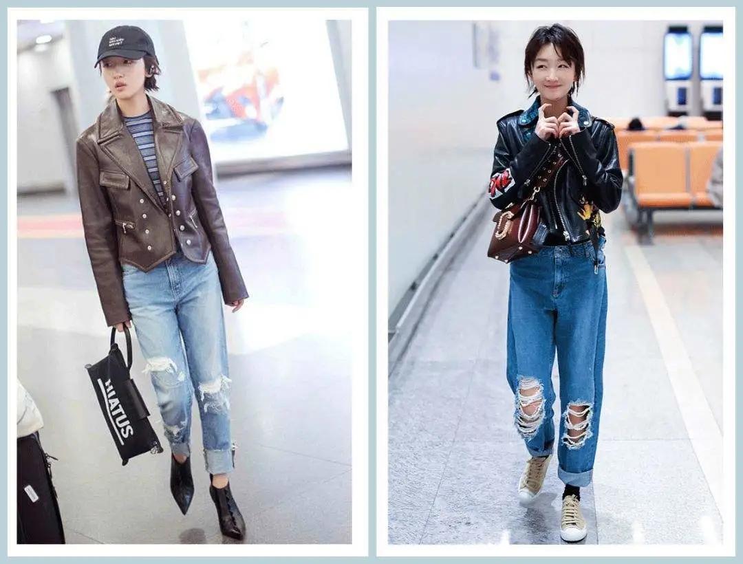 周冬雨过去的小粗腿,小粗腿逆袭