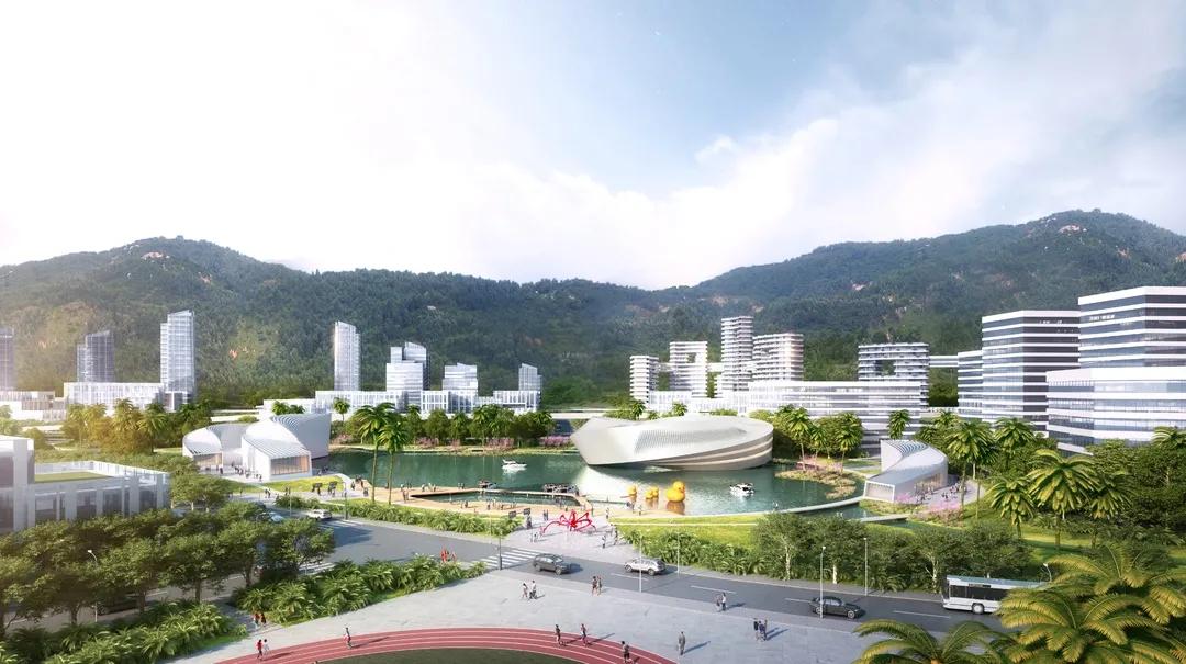 深汕合作区城市设计,滨海新城城市设计