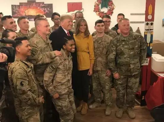 特朗普慰问驻伊美军，却被翻出逃兵役涉嫌“造假”的旧账？