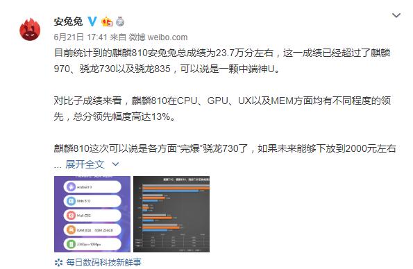 华为nova5麒麟980相当于骁龙多少,华为nova5吃鸡测试麒麟810
