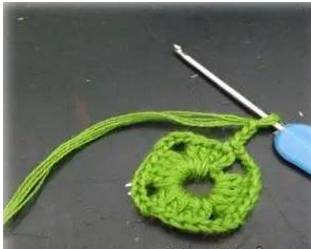 教你编织钩针坐垫手把手学会,钩针编织莲花坐垫教程简单