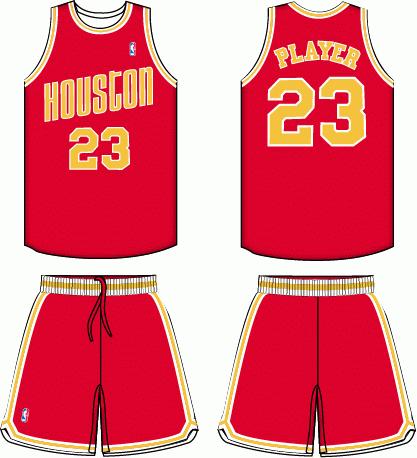 火箭队服装演变,火箭回顾队史